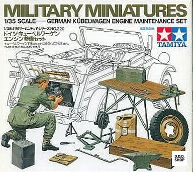 Deutscher kübelwagen - 1/35,