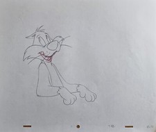 Warner Bros Animation Kunstproduktion Zeichnung Sylvester die Katze #131
