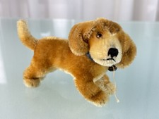 Steiff Tier Hund Dackel 10 x 16 cm Top Zustand 