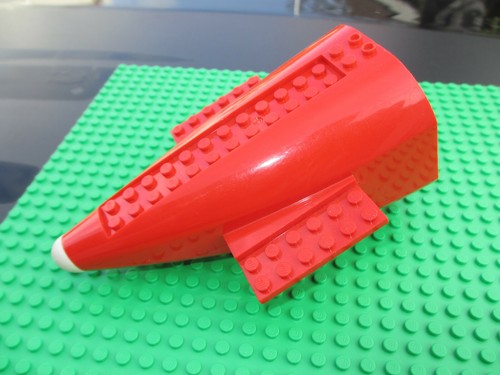 Lego flugzeug rumpf - rumpf, heck