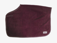 Kentucky Horsewear Bordeaux M Ausreitdecke Quadrat Heavy Fleece Fleecedecke