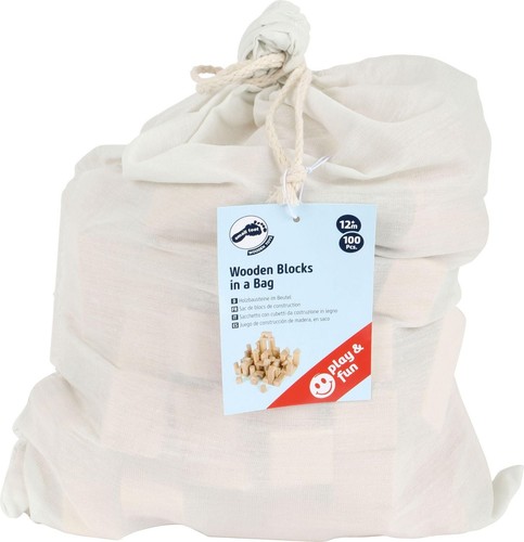Holzbausteine natur 100er pack - natur, 100er-pack
