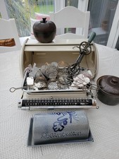 Alte Waage * Brottrommel  Rollen- Butterkeramik- Sahnequirl 1960iger Jahre