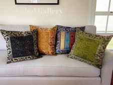 4 Stück 40x40 cm Orientalische Brokat Kissenbezüge Sitzkissen kissen pillowcase