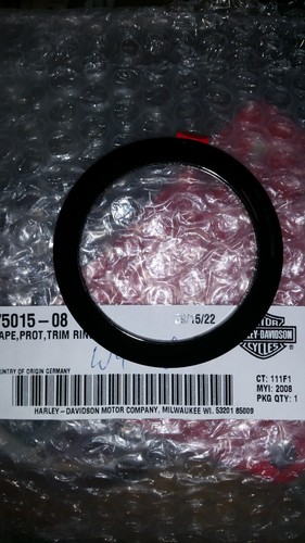 Harley schwarz ring für flush - harley,
