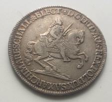 Sachsen  1/2 Reichstaler 1741 Friedrich August II =VIKARIAT=
