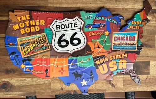Xxl schild usa landkarte - usa, map