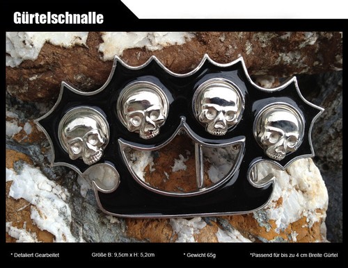 Gürtelschnalle schlagring - gürtelschnalle,