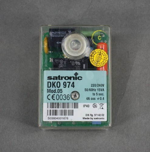 Satronic öl feuerungsautomat - satronic, Öl-feuerungsautomat