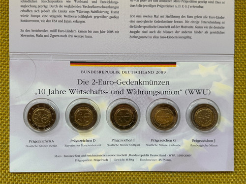 Brd umschlag 2009 mit - mit, 5x