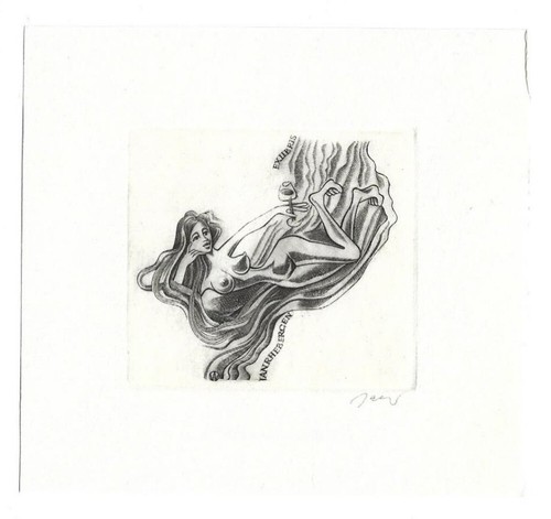 Woiciech jakubowski exlibris - woiciech, jakubowski: