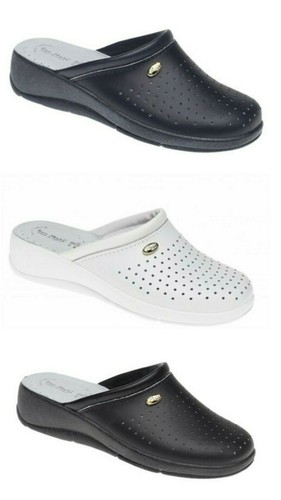 Küche clogs schwarz - clogs, weiß