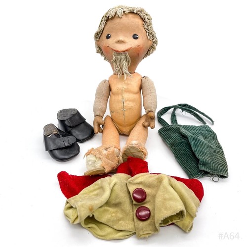 Antike ddr sandmann puppe - ddr,
