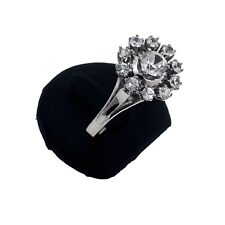 Ring 585 Gold 14 Kt Weißgold Damen Goldring Wert 610,-