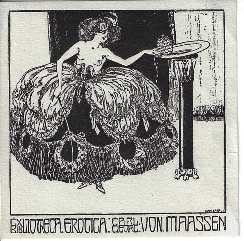 Franz von bayros exlibris - bayros:,