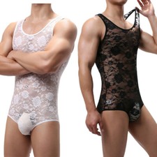 Män Unterhemd Sexy Anzug Body