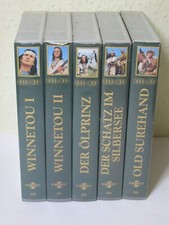 5 VHS Filme Karl May Winnetou