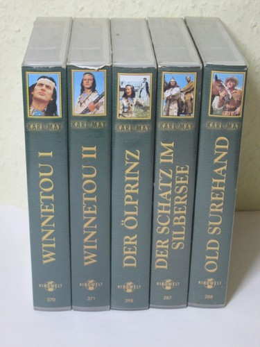 Vhs filme karl may - may, winnetou