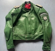 Lederkombijacke Polizei Lederuniform caGr56 German Police leather uniform XL/XXL