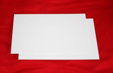 2  Polystyrol Platten weiß