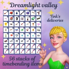 Dreamlight Valley Resources 💕 Eternity Isle All Timebending Items