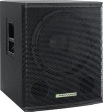 B-WARE DJ PA 15" Aktiv Subwoofer Lautsprecher 350 Watt RMS Bass Box Verstärker