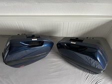 Moto Guzzi Stelvio 1200 8v Originale Koffer li+re in Blau