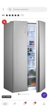 Hisense RS677N4BIE Side-by-Side Total No Frost MultiAirFlow TouchControl silber