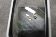 333 Gold *SPINNE* Single Ohrstecker/Ohrläppchen-Verschluss (Push-back)