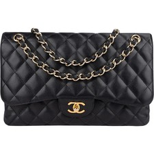 Chanel  Caviar  Jumbo Double