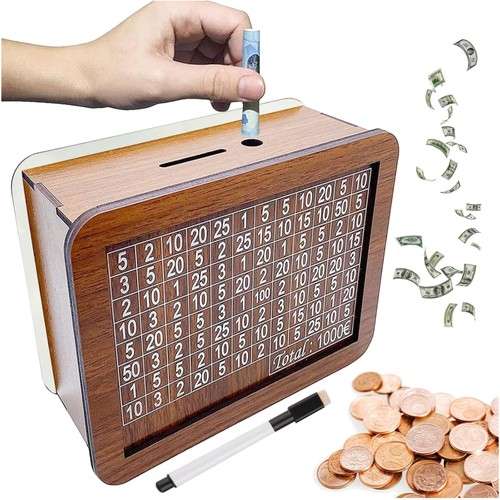 Holz spardose 1000 - spardose, euro