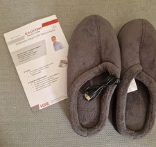 Solutions Smart LED-Hausschuhe für Herren  Neu Größe 40/41