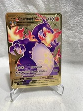 Charizard Pokemon Metall Karte