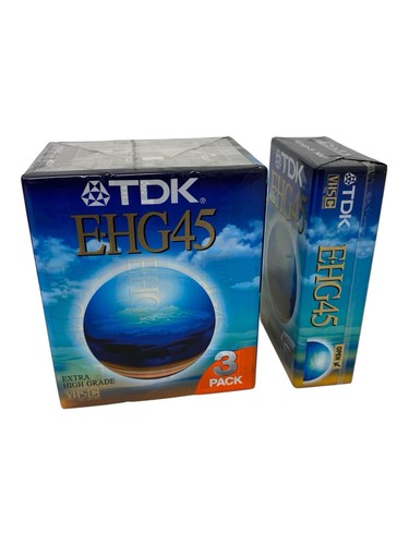 Tdk hg45 vhs c - 4x, e-hg45