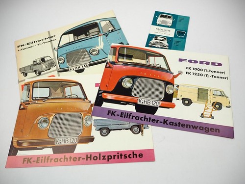 Original prospekt ford - ford, taunus
