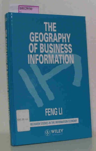 The geography business - geography, of