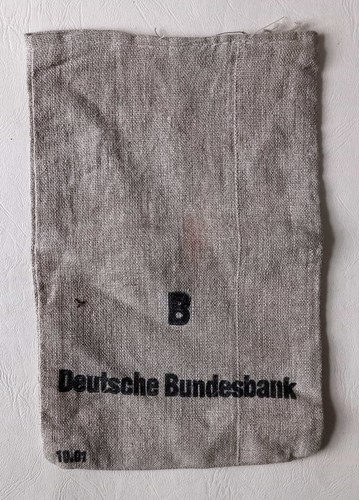 Alter geldsack bundesbank - alter,