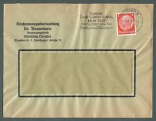 DR, 3.4.35, Dresden A 1, Reichsmonopolverwaltung f. Branntwein Verwertungsstelle