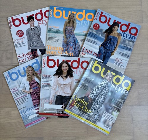 Burda style zeitschriften set - style,