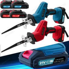 Für 21V-Makita Akku Säbelsäge Mit 8Sägeblätter Elektrische Reciprosäge Tigersäge