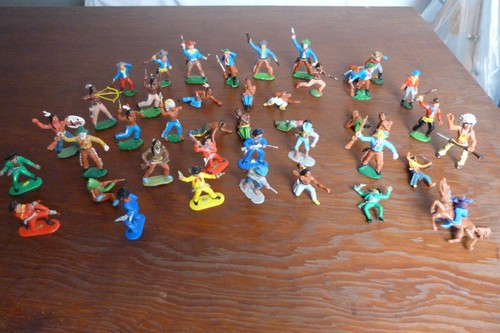 Indianer cowboys figuren - indianer,