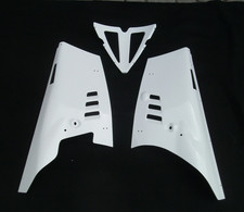 SUZUKI-RG500 Verkleidungsbug 3 Teilig uni-weiß