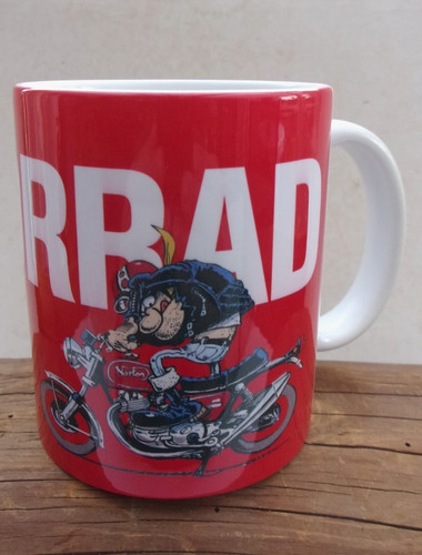 Motorrad kaffeebecher norton - kaffeebecher,