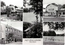 Ak Alt Zeschdorf, 5 Bilder