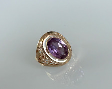 russischer Goldring 583 GOLD RING UDSSR Gr.61  Alexandrit