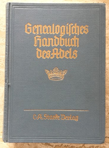 Genealogisches handbuch des - handbuch,