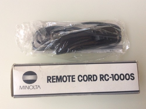 Minolta remote cord 1000s - minolta,
