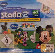 Micky Maus Wunderhaus Disney - Vtech Storio 2  Lernspiel 4-7 Jahre
