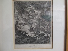 Alter Kupferstich von Elias