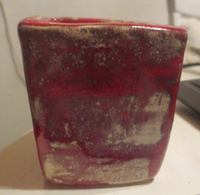 Kleine rote Laufglasur Lava